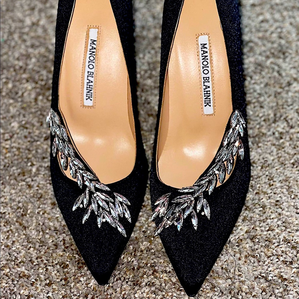 SOLD Original Manolo Blahnik Black Heels.